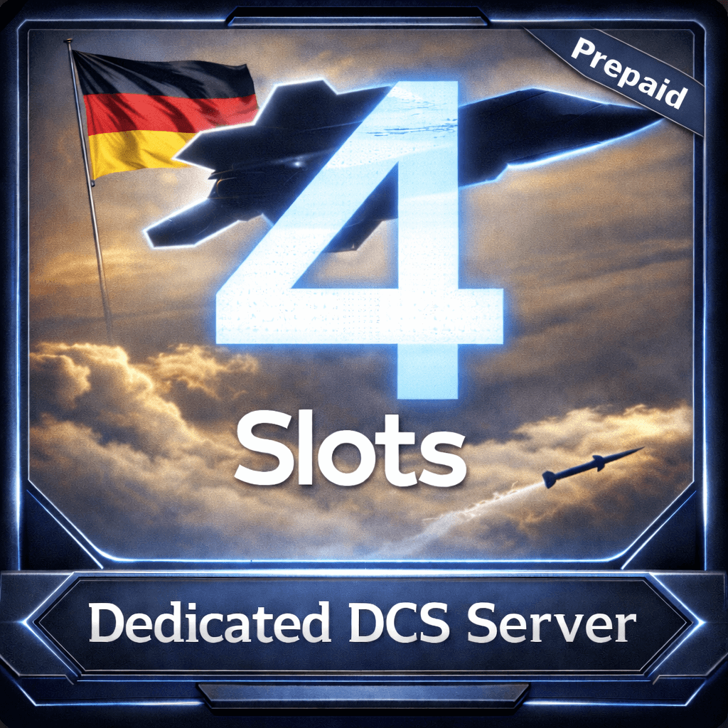 4 Slot Dedicated DCS Server Hosting