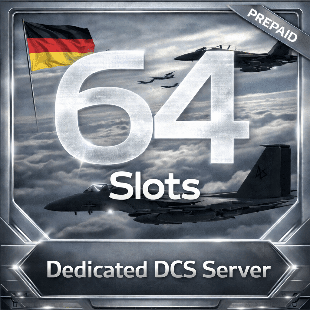 64 Slot Dedicated DCS Server Hosting
