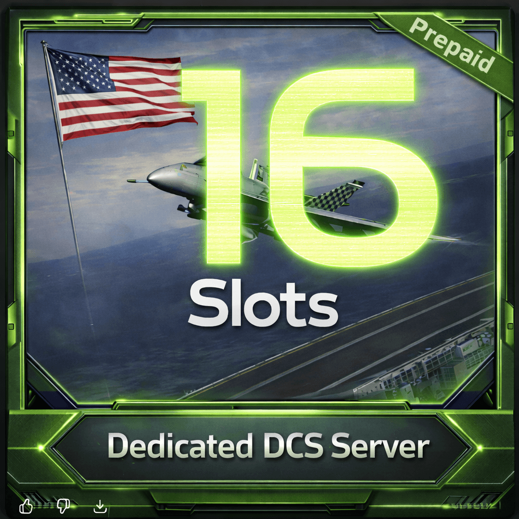 Single DCS Server up to 16Pilots- US