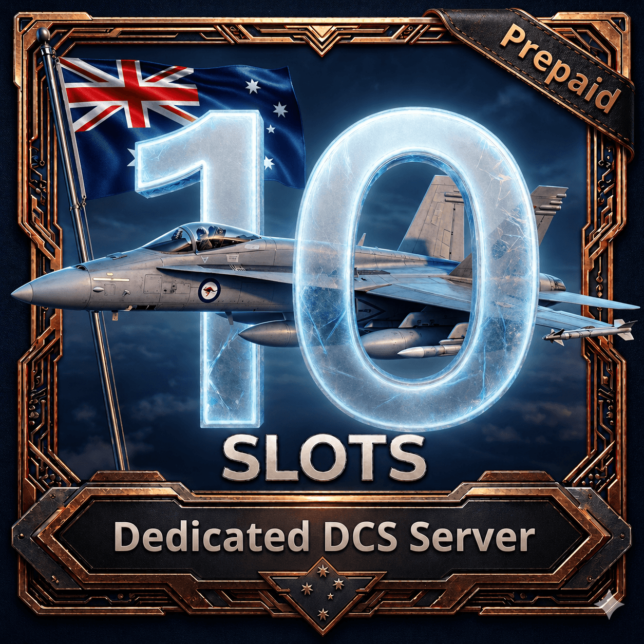 10 Slot Dedicated DCS Server Hosting - Australia